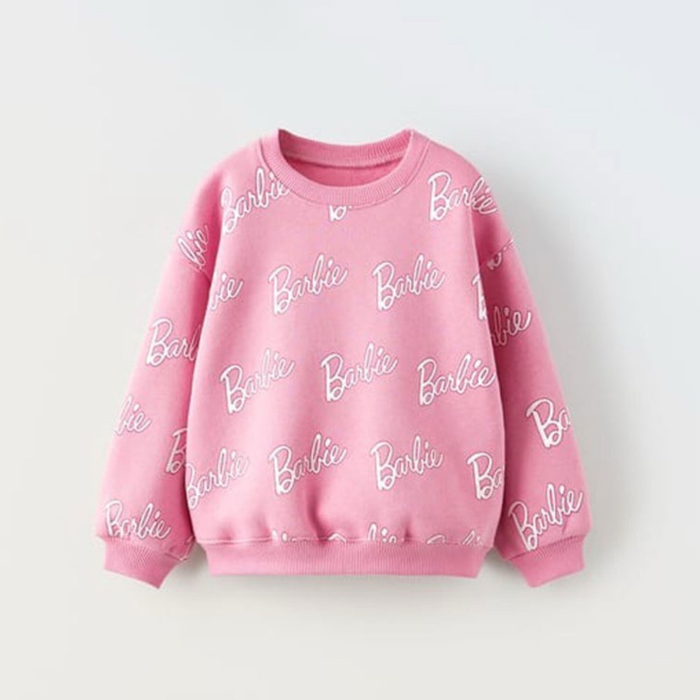 ZARA Mattel Barbie Sweater 5-6yr